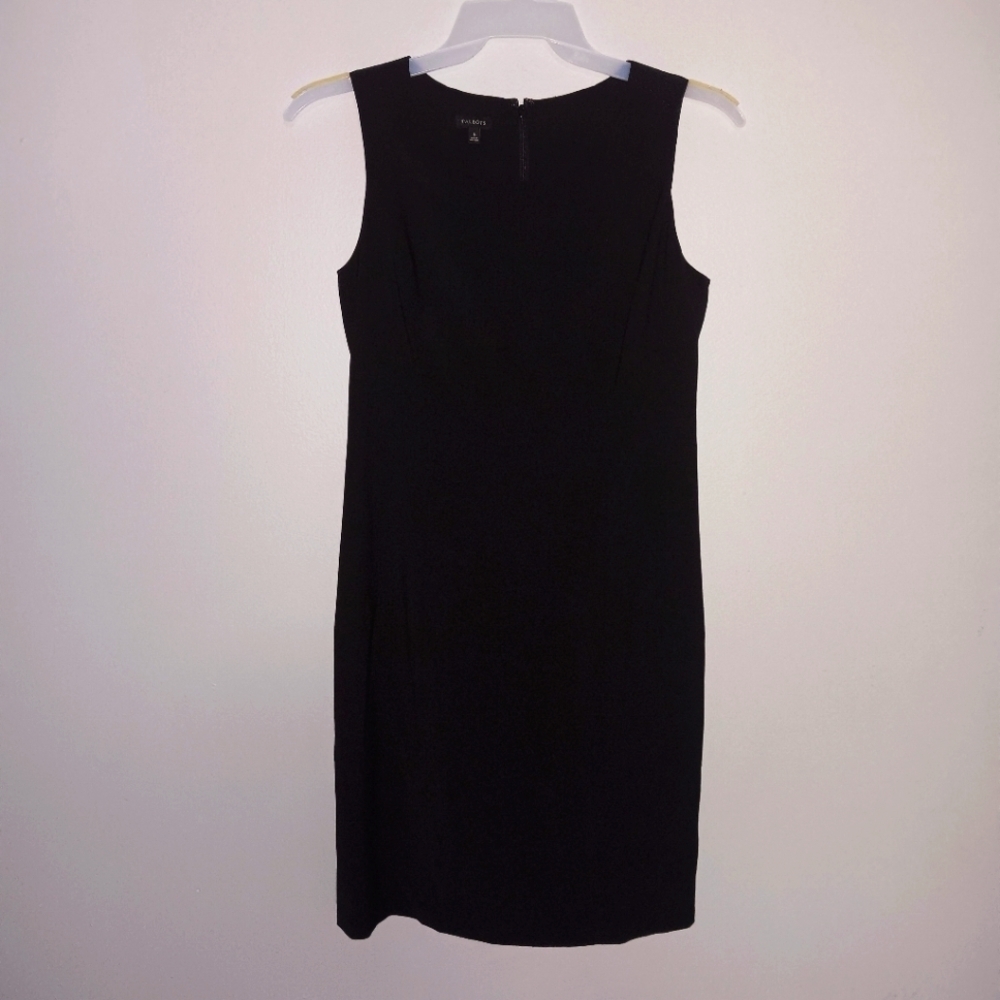Talbots women's dress size 6 black wool blend